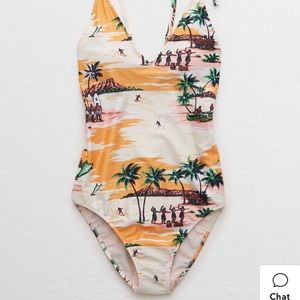 NWOT Aerie one piece swimsuit M